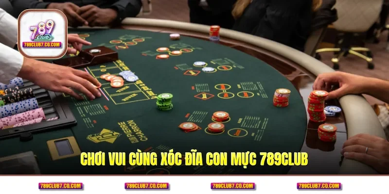 Chơi vui cùng Xóc đĩa con mực 789CLUB 